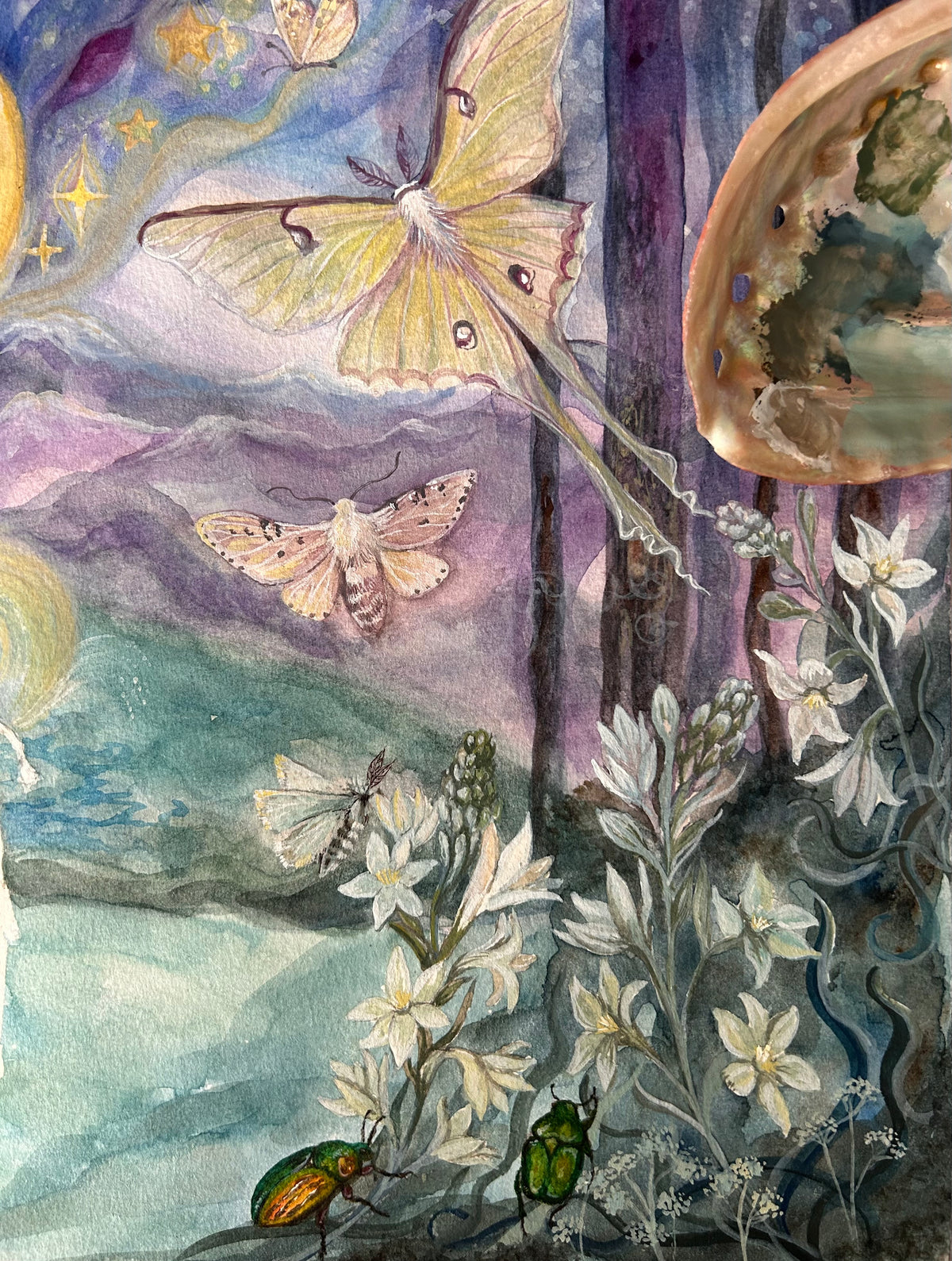 Amethyst Nights - Fine Art Print