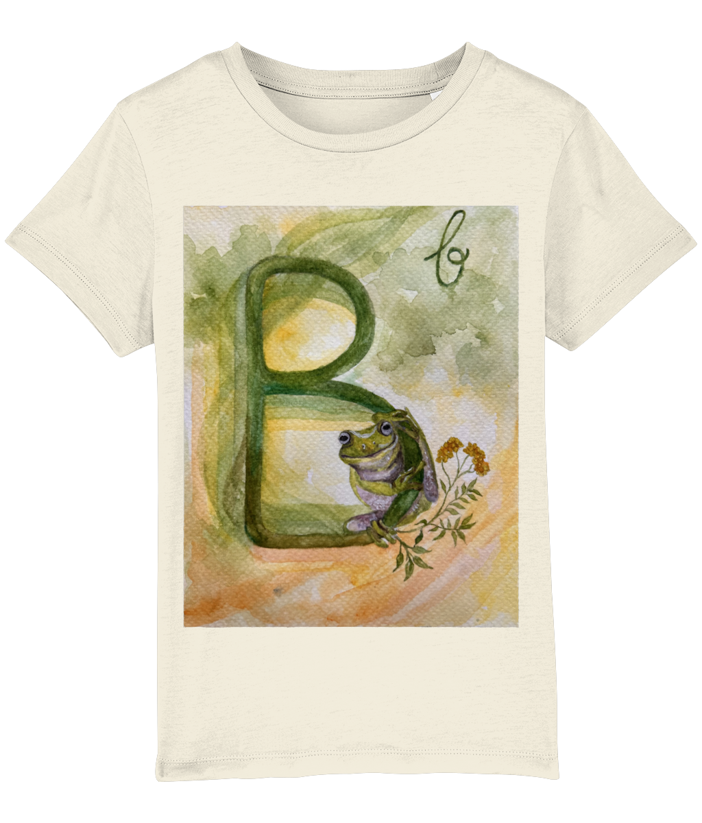 Tricou din bumbac organic, cu cifre sau litere - imagine 7