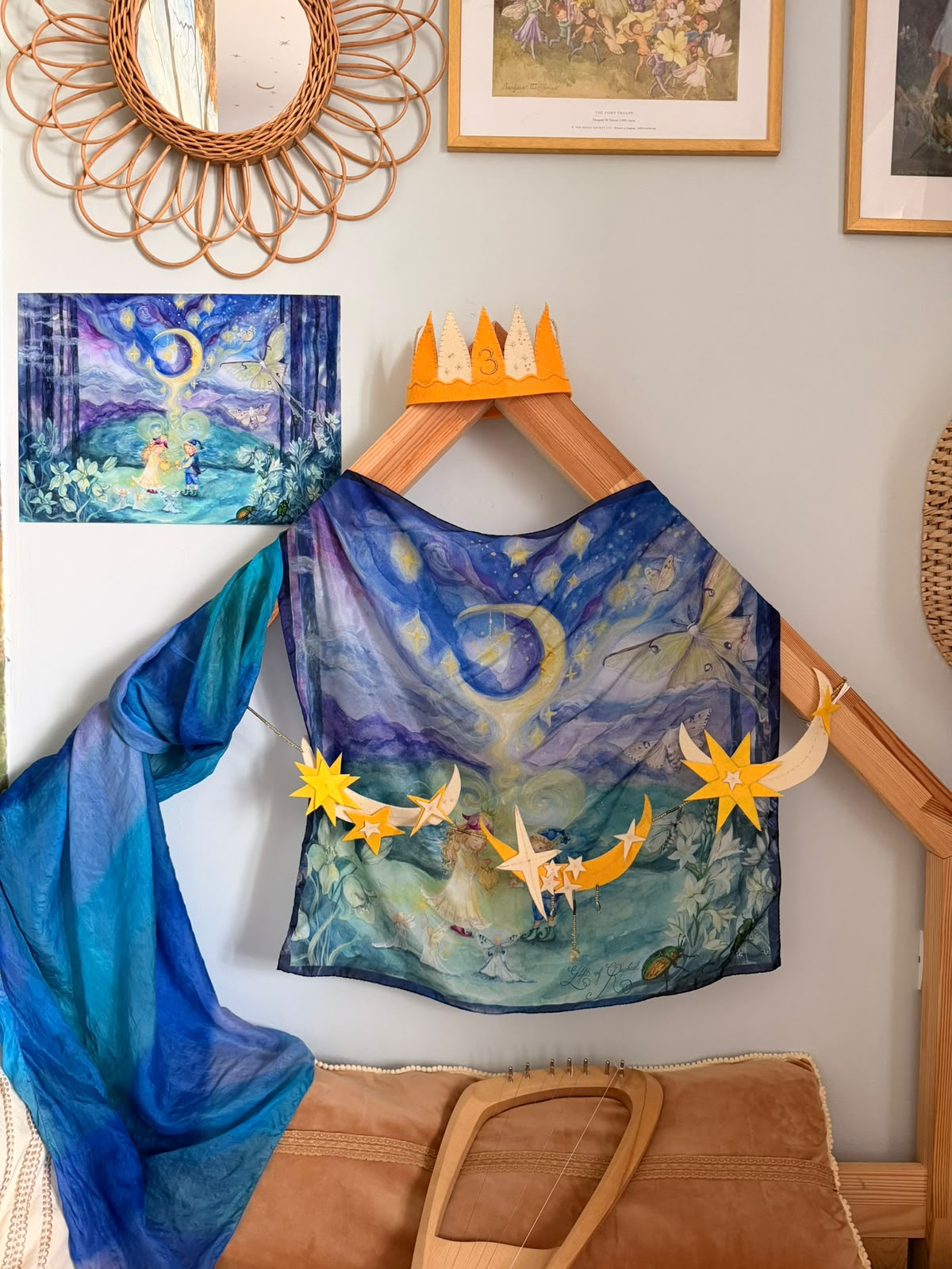 Playsilk Wearable  „Amethyst Nights”